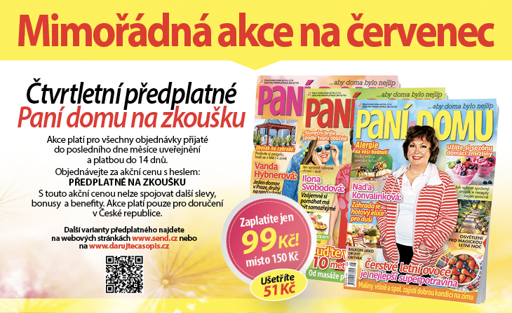 promo předplatného časopisů